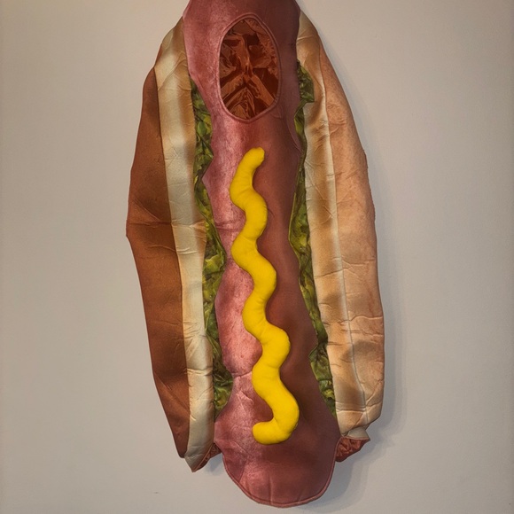 Target Kids Hot Dog Costume with Yellow Detail - Picture 2 of 10